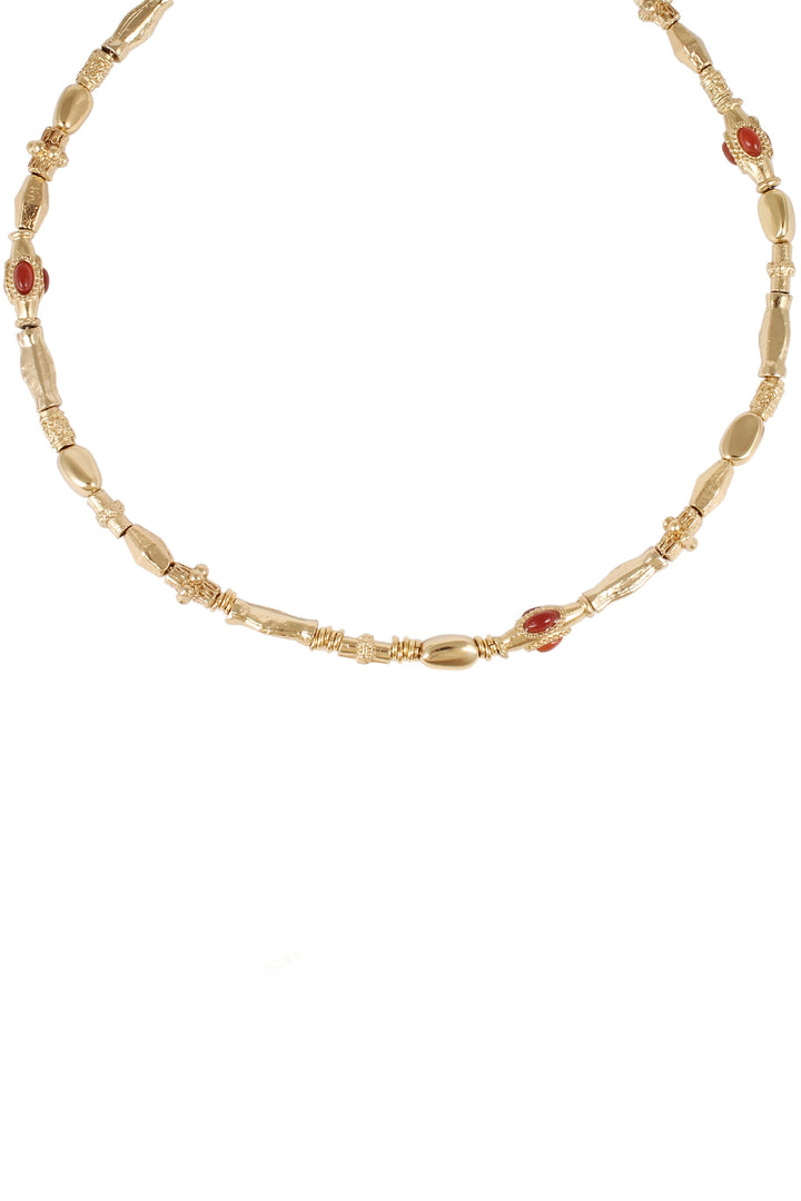 Gas Bijoux Collier Kali Necklace - Red