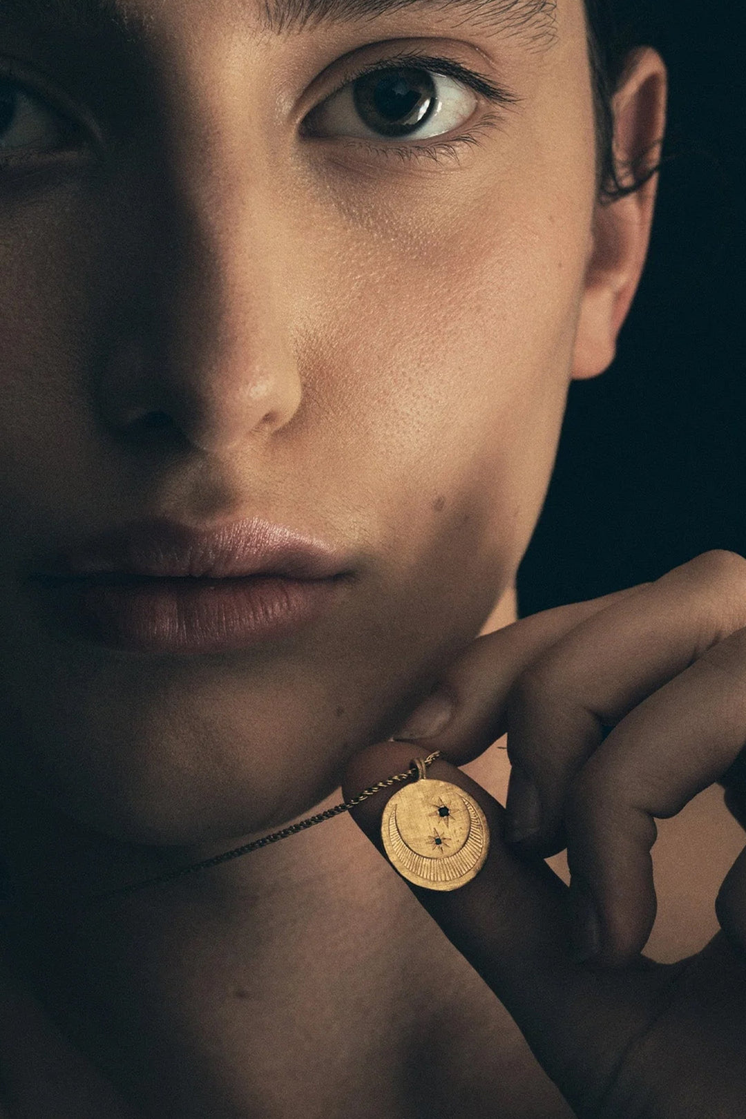 Temple Of The Sun Celeste Necklace - Gold