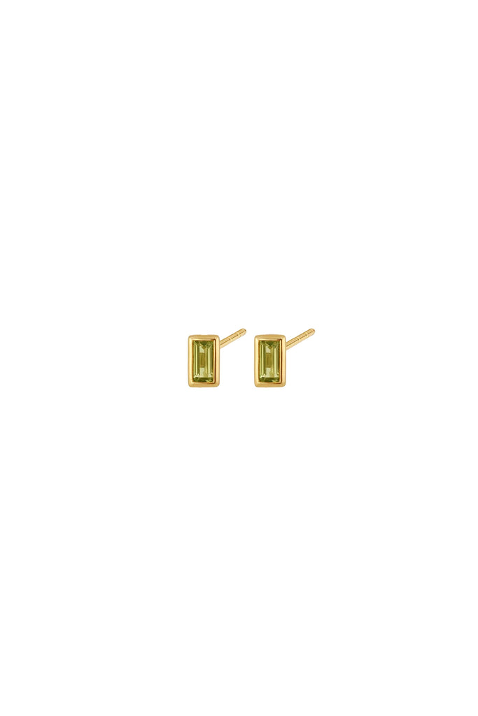 Temple Of The Sun Leda Studs - Gold