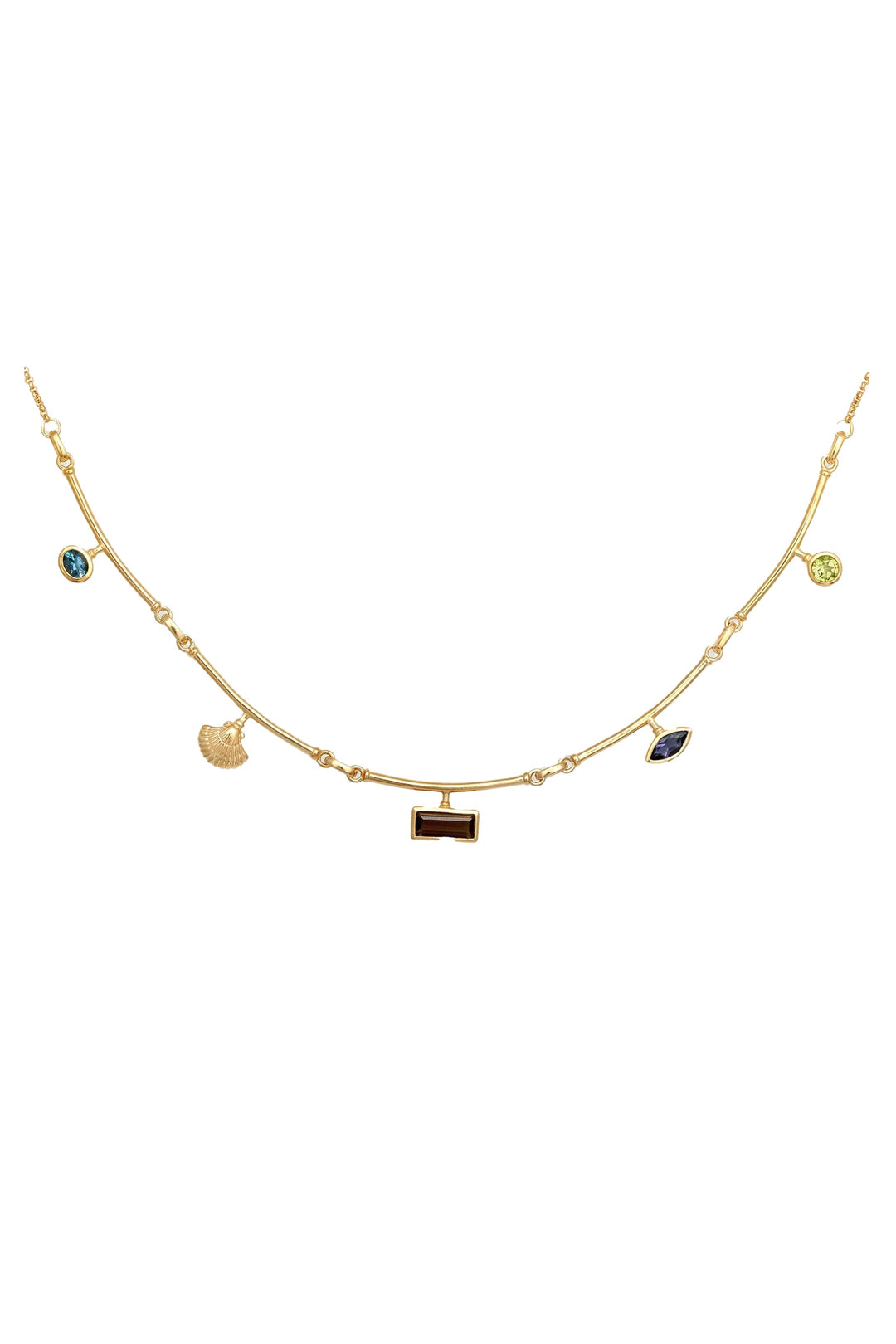 Temple Of The Sun Ula Statement Necklace - Gold