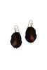 Alouette Design Black Agate Earrings - Black