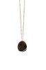 Alouette Design Black Agate Long Necklace - Black