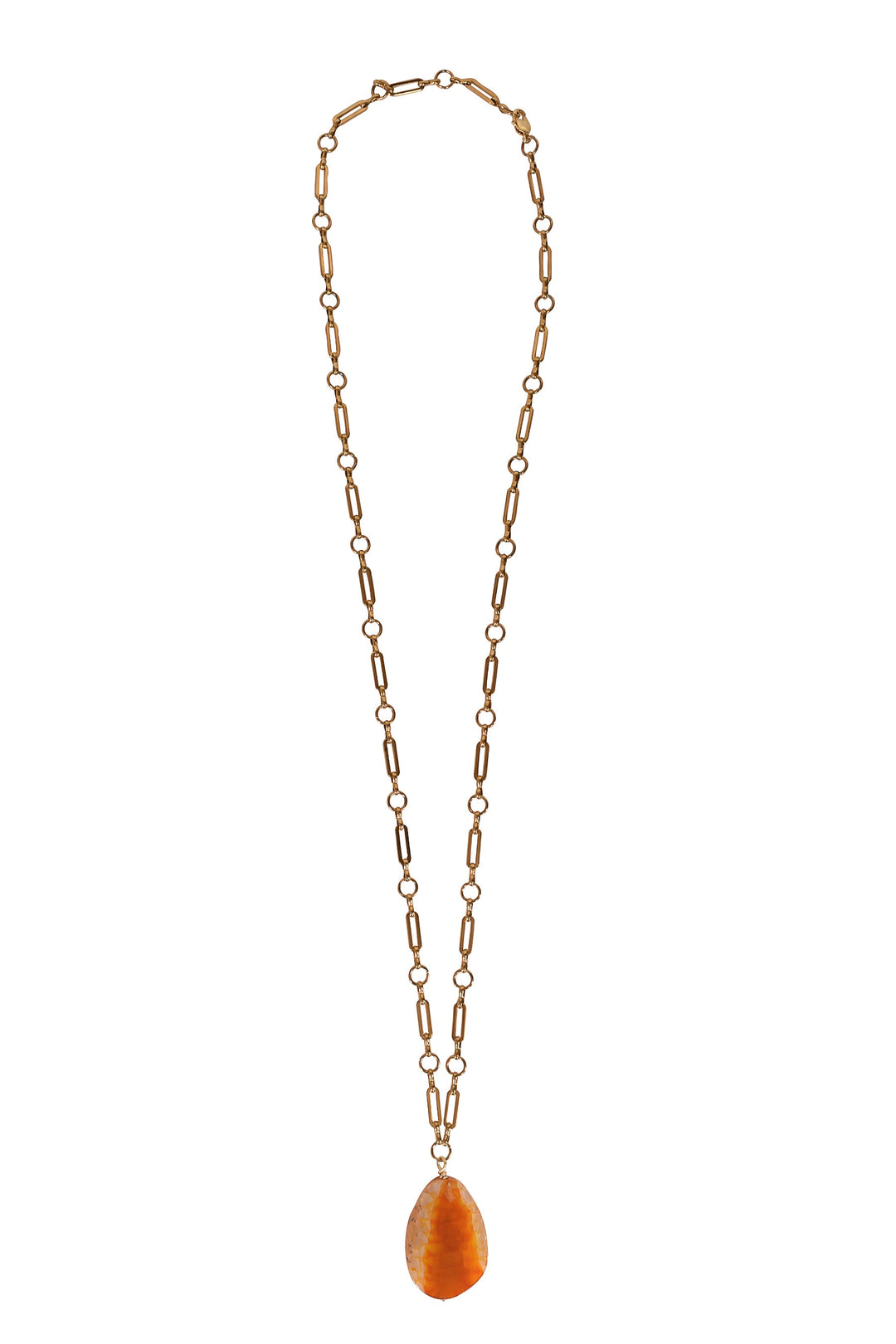 Alouette Design Courage Agate Necklace