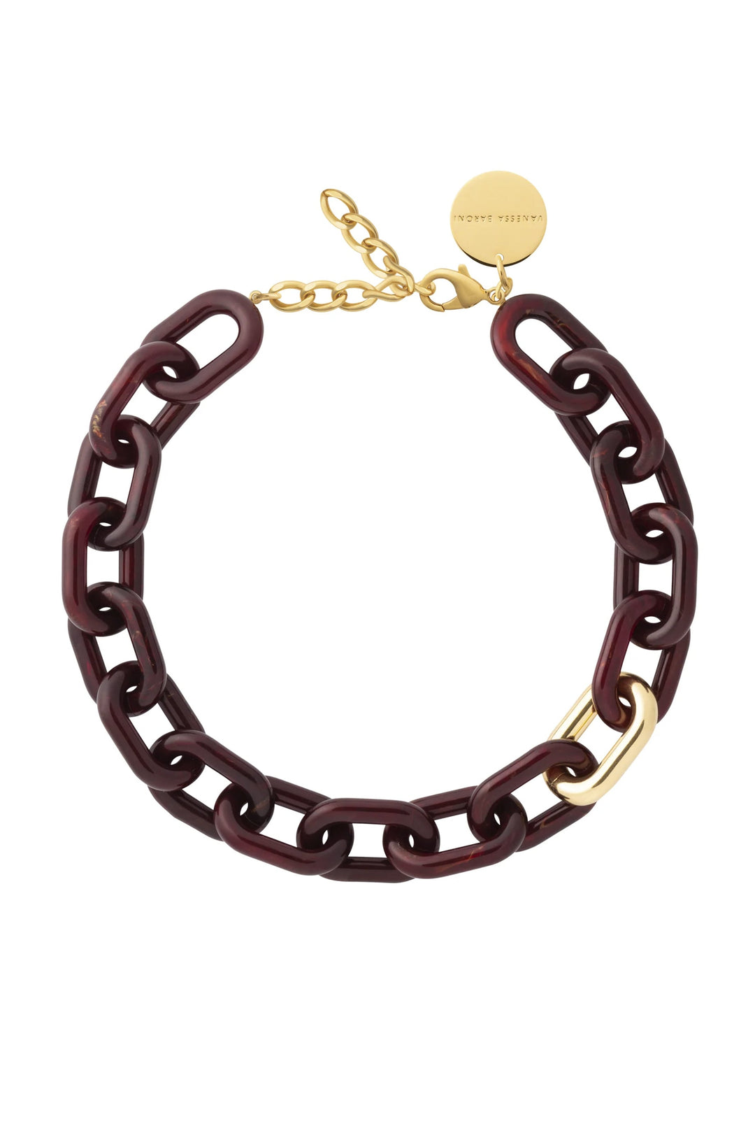 Vanessa Baroni Oval Necklace