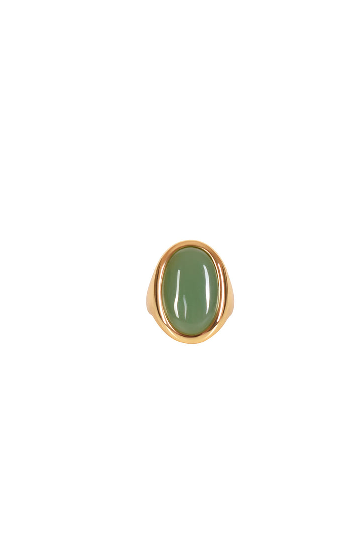 Husk Aurelia Jade Statement Ring