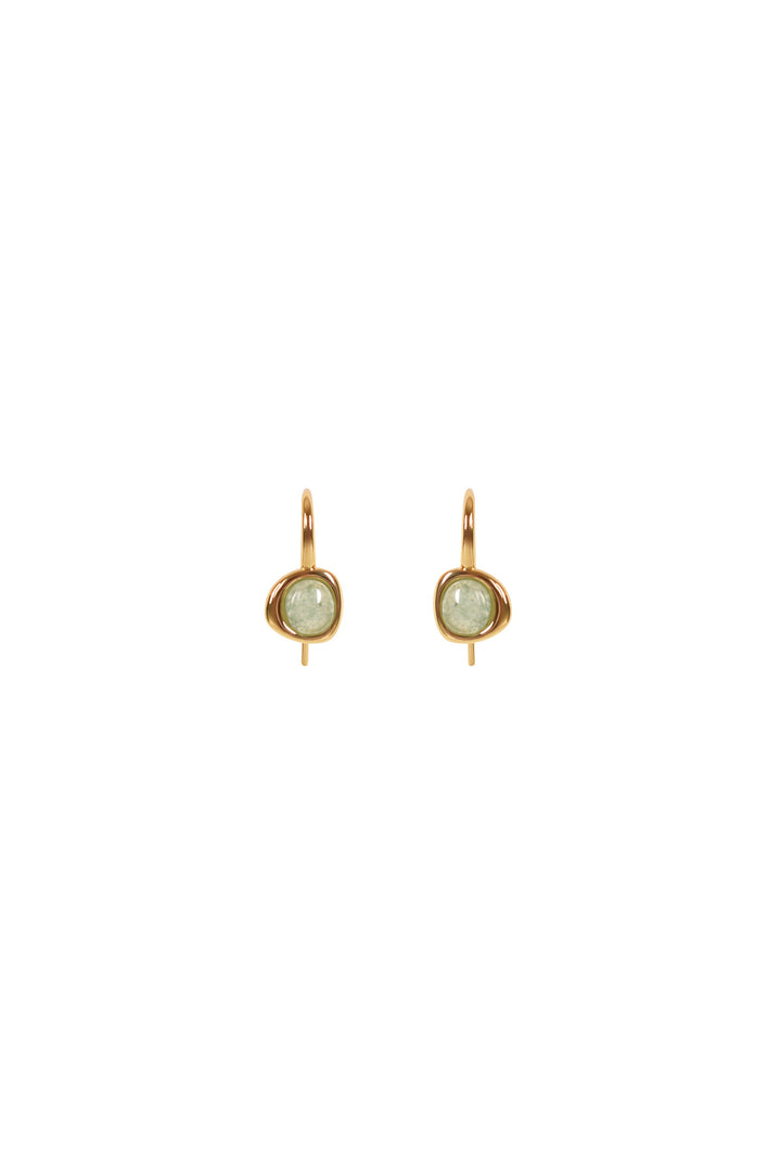 Husk Aurelia Jade Drop Earrings