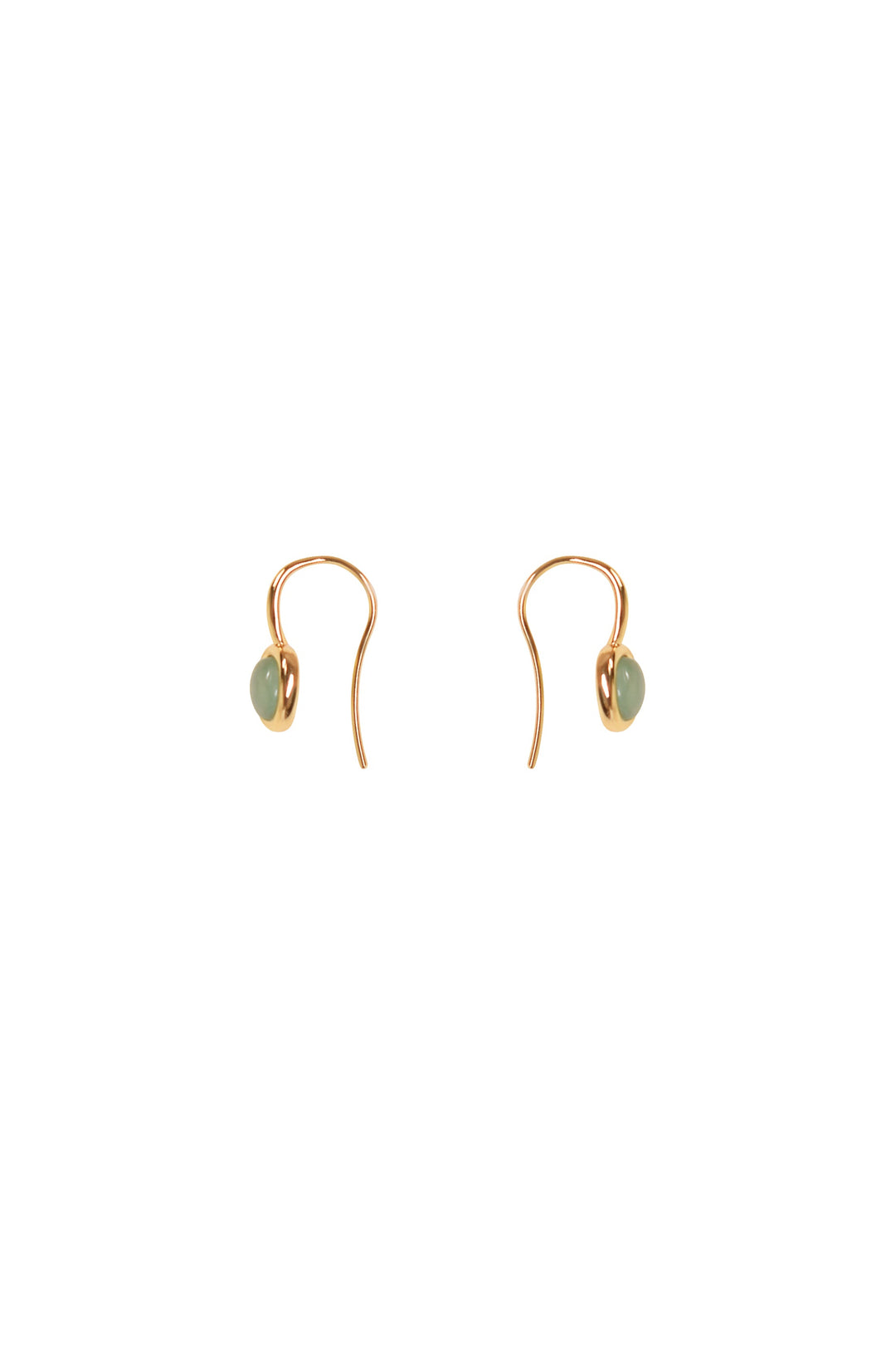Husk Aurelia Jade Drop Earrings