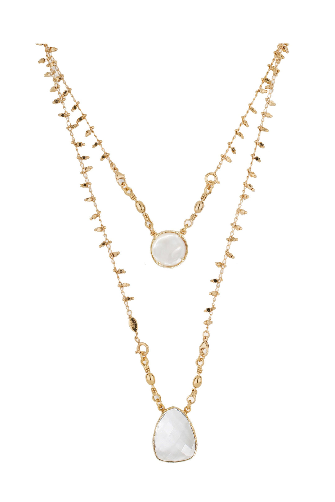Gas Bijoux Serti Necklace
