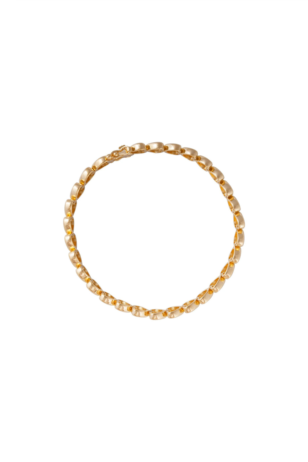 Fairley Golden Heart Tennis Bracelet