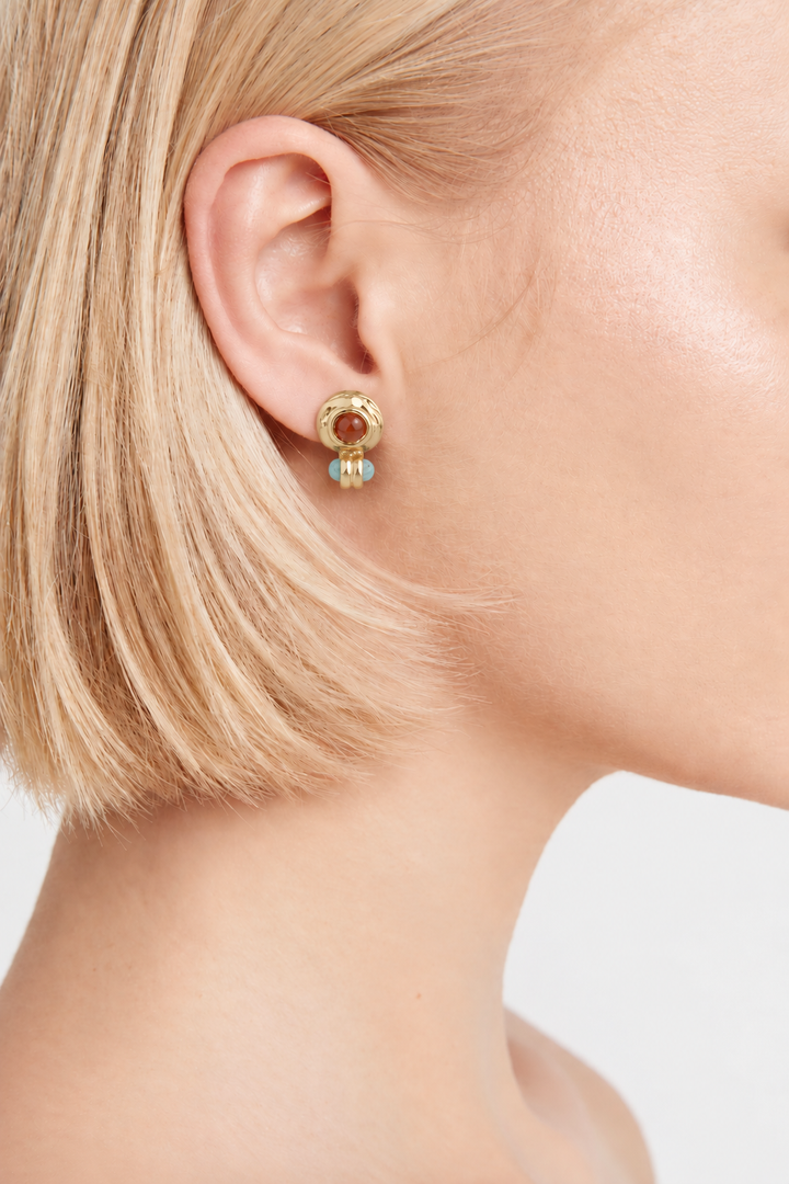 Gas Bijoux Amarante Studs