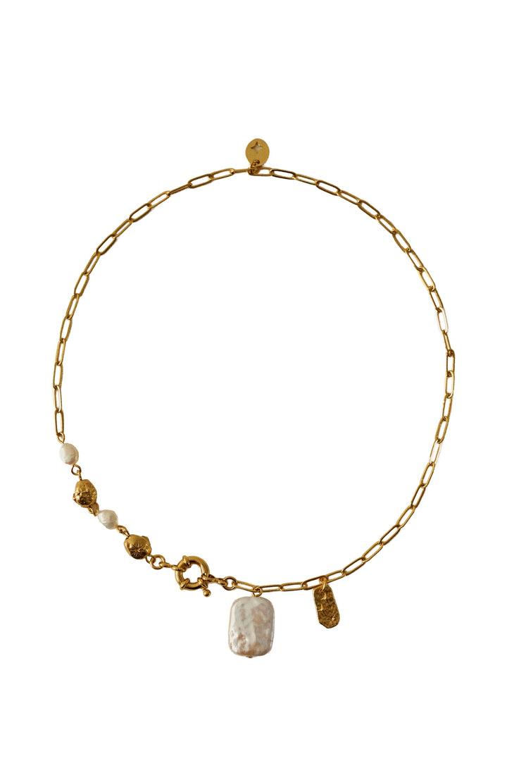 Sessun Choya Pearl Necklace