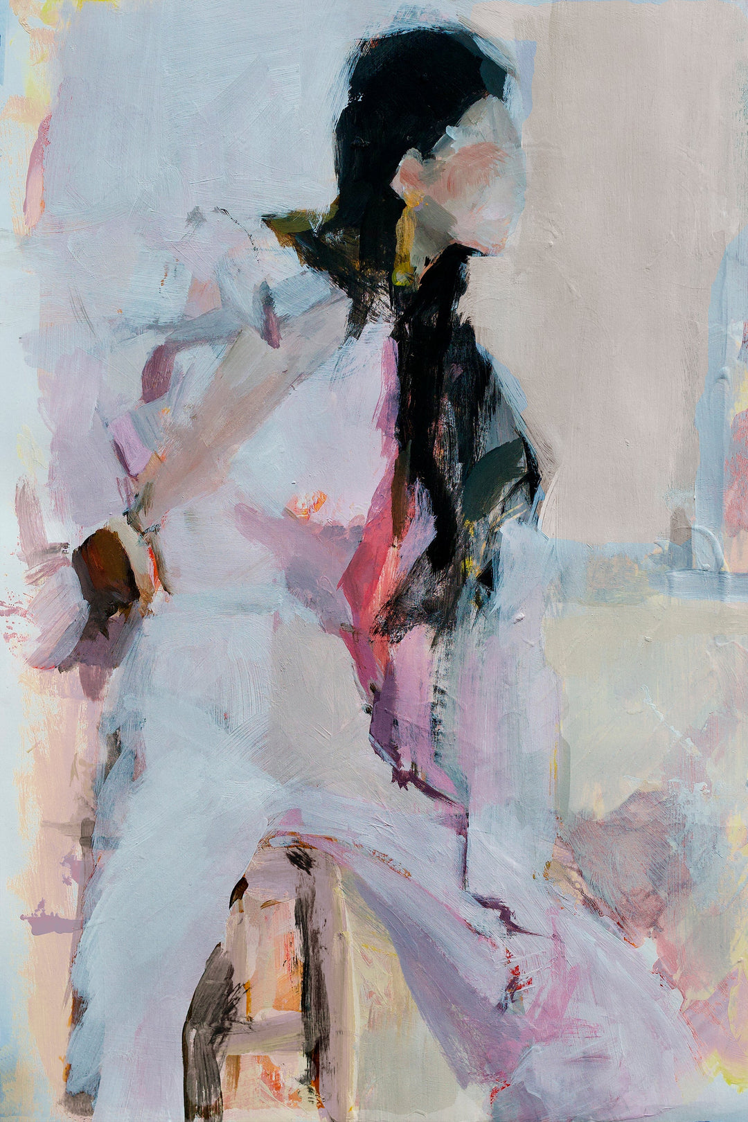 Julia Fitz x Husk - The Pink Atelier - Framed - 62cm x 84cm