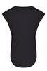 Husk Beaded Tee - Blk Silver