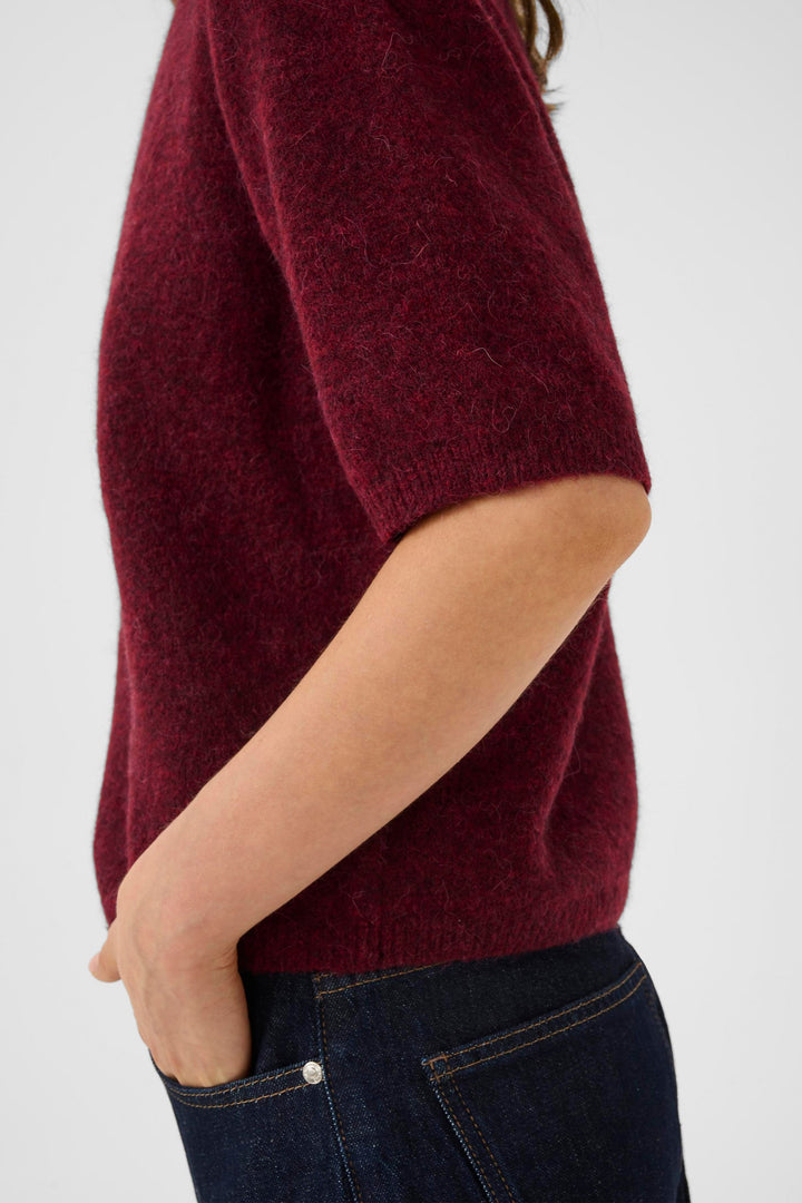 Gestuz Alpha Tee - Red Melange