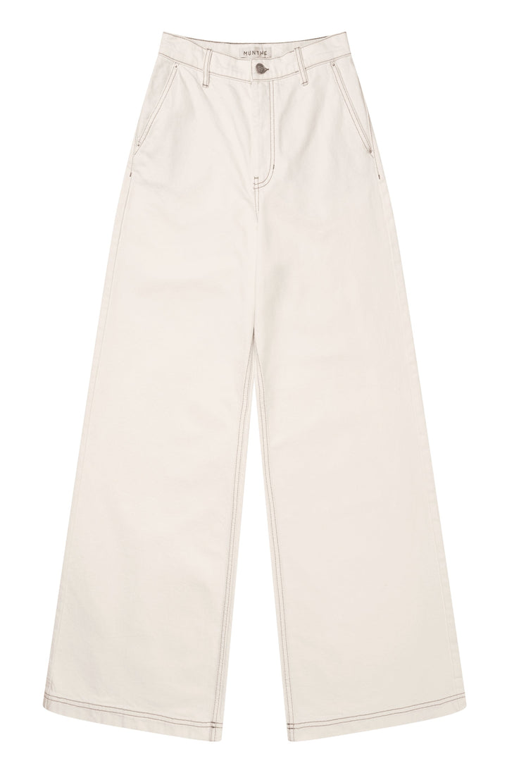 Munthe Becube Jeans - Ivory