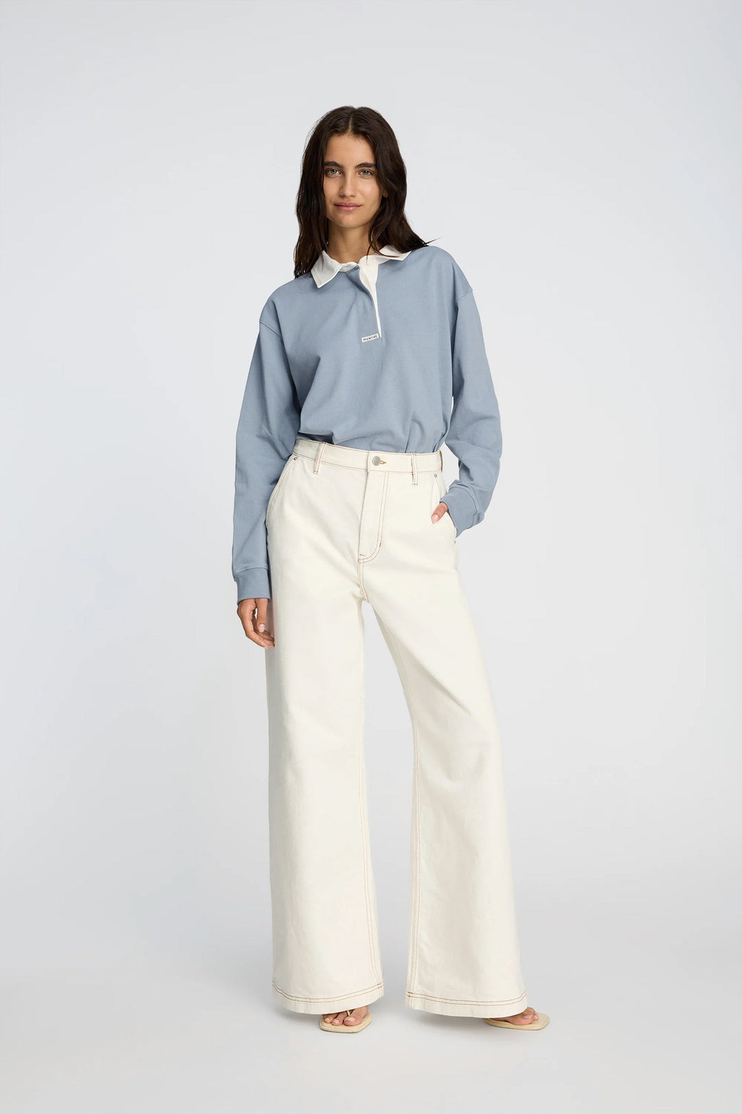 Munthe Becube Jeans - Ivory