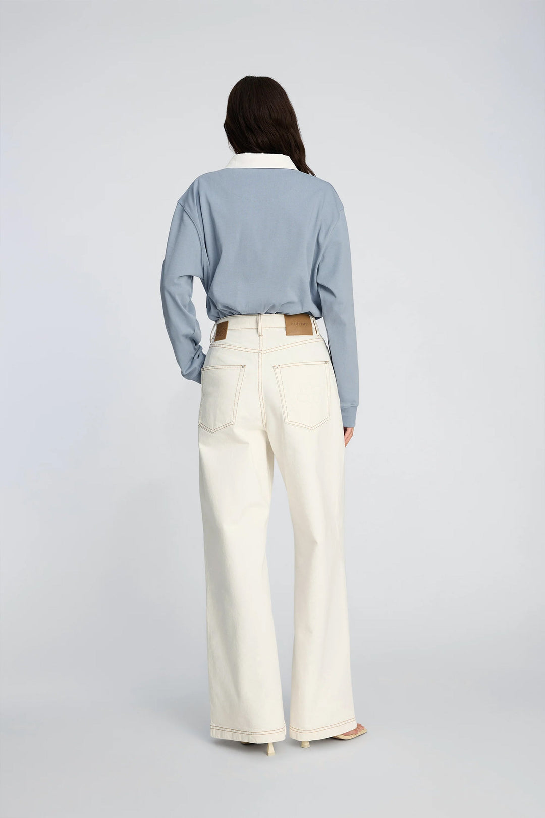 Munthe Becube Jeans - Ivory