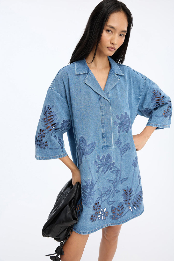 Munthe Bellar Dress - Blue