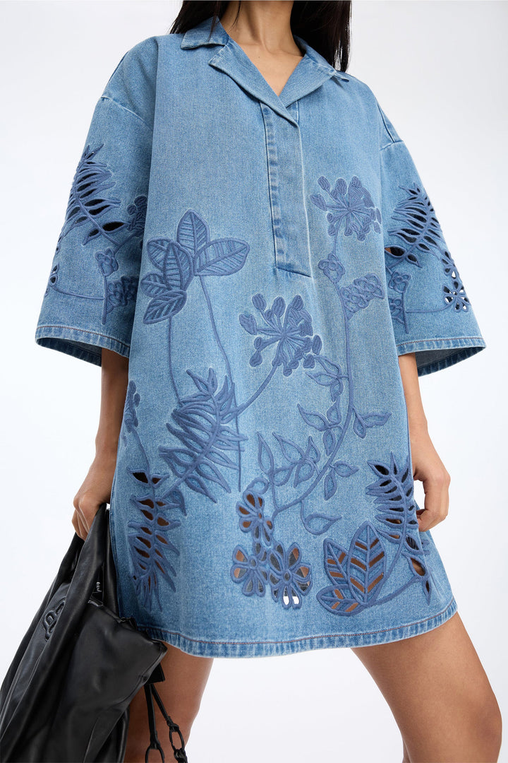 Munthe Bellar Dress - Blue
