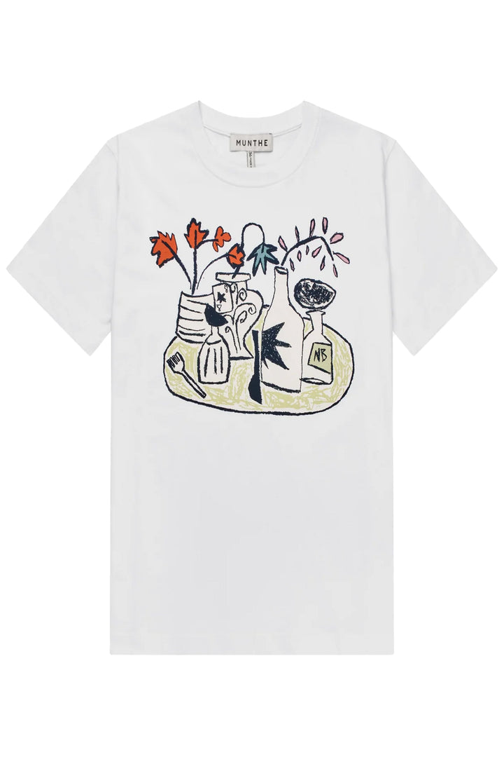 Munthe Ballon T-Shirt - White