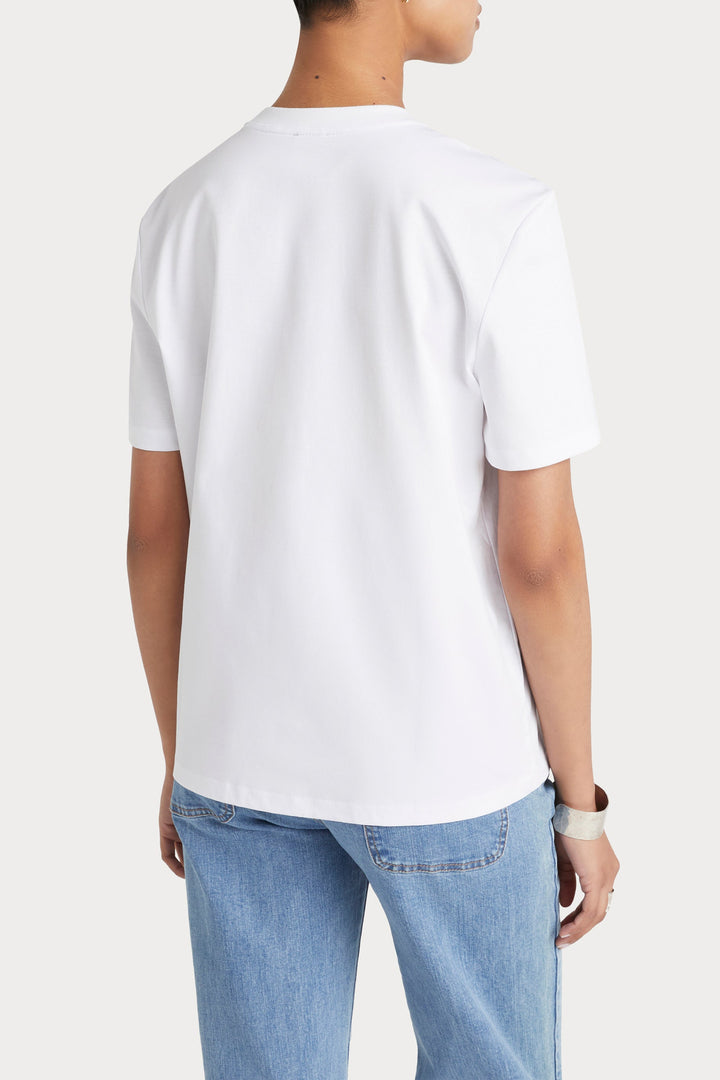 Husk TAILORED TEE - White