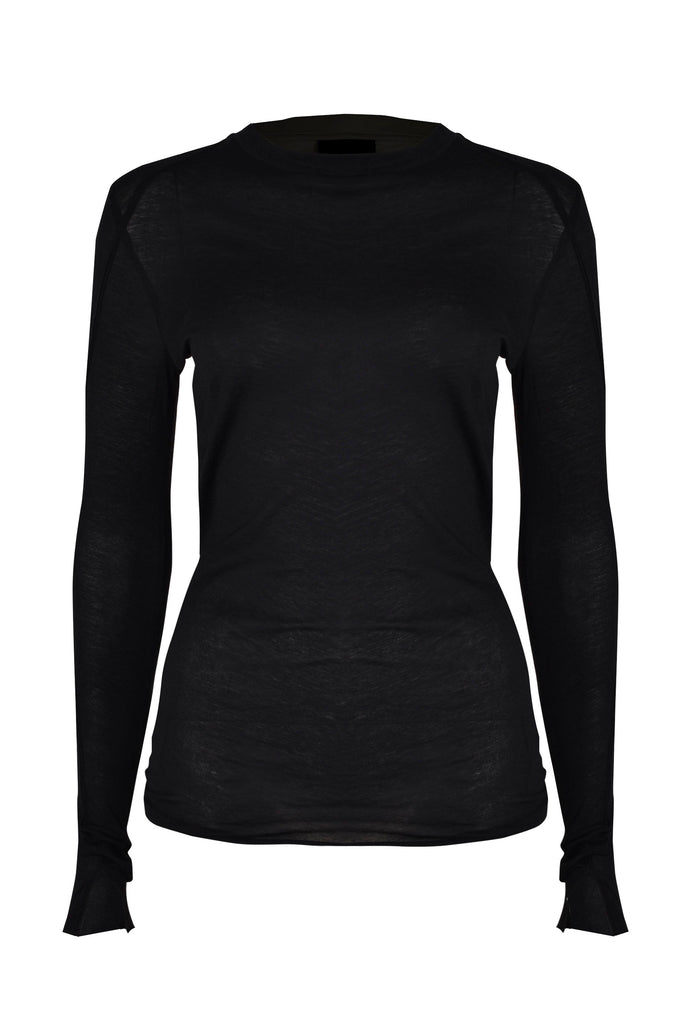 Thom Krom Slinky Top - Black