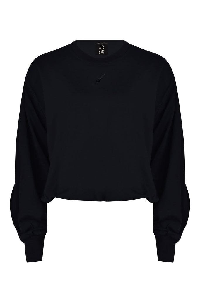 Thom Krom Slinky Pullover - Black