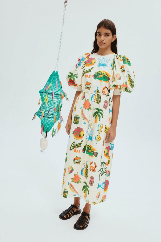 Alemais Samaki Dress - Multi Coloured