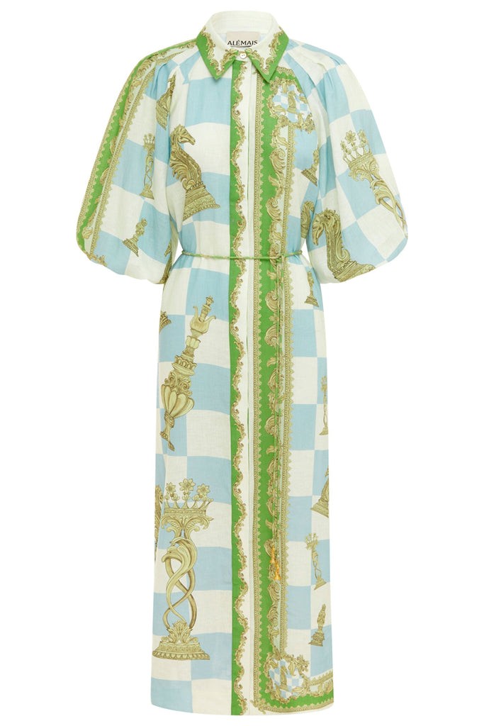 Alemais Checkmate Dress - Print