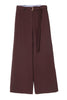 Alysi Crepe Trouser - Chocolate