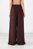 Alysi Crepe Trouser - Chocolate