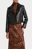 Husk LEATHER JKT - Black