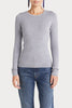 Husk MERINO CREW - Grey Marle