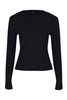 Husk KEYHOLE KNIT - Black
