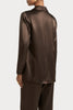 Husk SIENNA BLAZER - Chocolate