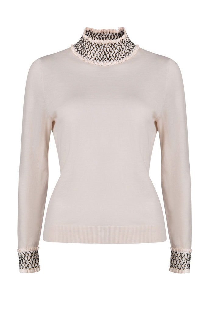Husk LACE KNIT - Ivory