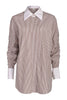 Husk LUCY SHIRT - Camel Wht