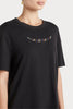 Husk BEADED TSHIRT - Black