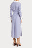 Husk LUCA DRESS - Blue & White