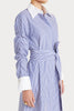 Husk LUCA DRESS - Blue & White