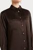 Husk VERA SHIRT - Chocolate