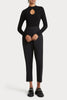 Husk Keyhole Knit - Black