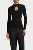 Husk Keyhole Knit - Black