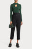 Husk Keyhole Knit - Forest