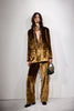 Husk Velvet Pant - Gold