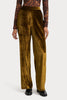 Husk Velvet Pant - Gold
