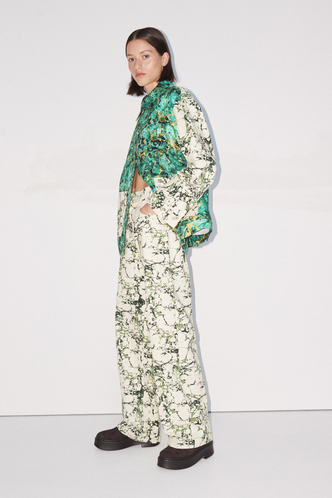 Alemais Sunburst Pant - Print