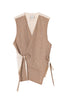 Alysi Polo Gilet - Sand