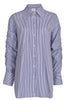 Husk Luca shirt - Blue white