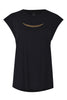 Husk Beaded Tee - Black